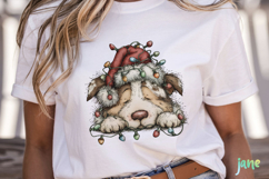 Lazy Christmas Dog Clipart Product Image 2