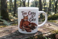Lazy Fox Cozy Hygge Sublimation Product Image 6