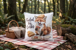 Lazy Fox Cozy Hygge Sublimation Product Image 15