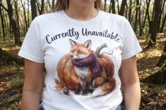 Lazy Fox Cozy Hygge Sublimation Product Image 4