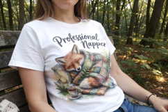 Lazy Fox Cozy Hygge Sublimation Product Image 5