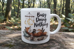 Lazy Fox Cozy Hygge Sublimation Product Image 6