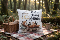 Lazy Fox Cozy Hygge Sublimation Product Image 8