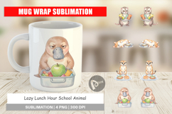 Lazy Lunch Hour Animal Mug Wrap Product Image 1