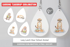 Lazy Lunch Hour Animal Earring Product Image 1