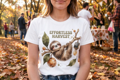 Lazy Solarpunk Sloth Sublimation Product Image 3
