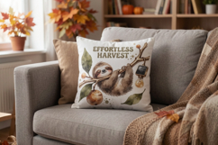 Lazy Solarpunk Sloth Sublimation Product Image 6