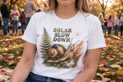 Lazy Solarpunk Sloth Sublimation Product Image 4