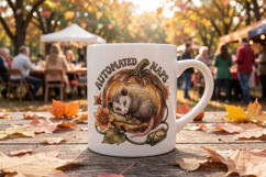 Lazy Solarpunk Sloth Sublimation Product Image 10