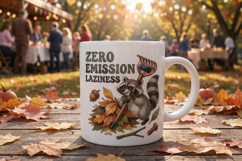 Lazy Solarpunk Sloth Sublimation Product Image 16