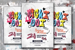 Lazy Street | 3D Layered Graffiti Webfont for Urban Creative Product Image 5