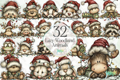Lazy Christmas Woodland Animals Bundle Product Image 1