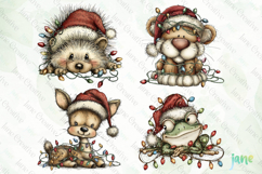 Lazy Woodland Animals Clipart Product Image 1
