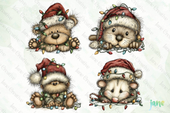 Lazy Woodland Animals Clipart Product Image 1