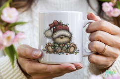 Lazy Woodland Animals Clipart Product Image 3