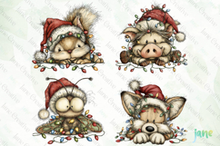 Lazy Woodland Animals Clipart Product Image 1