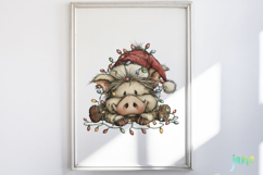 Lazy Woodland Animals Clipart Product Image 5