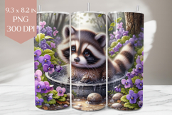 Raccoon Tumbler Wrap Product Image 1