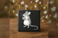 The Beech-Nut Scout Woodland Animal Laser Engraving PNG Product Image 1