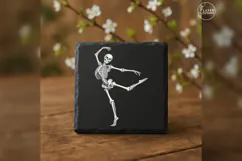 The Bone Waltz Anatomy Laser Engraving PNG Product Image 2