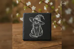 The Velvet Familiar Witchcraft Laser Engraving PNG Product Image 2
