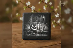 The Inner Flame Pumpkin Halloween Laser Engraving PNG Product Image 2