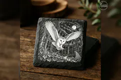 The Glasshouse Descent Gothic Animal Laser Engraving PNG Product Image 2