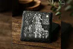 The Midnight Gift Stack Classic Christmas Laser Engraving PN Product Image 2