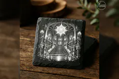 The Star of the New Hour New Year Celebration Laser Engravin Product Image 1