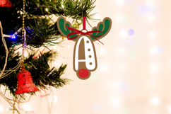 Bundle Christmas Alphabet Ornament Laser Cut SVG Files Product Image 2