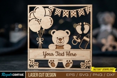 Baby Frame Laser Cut,Baby Frame Laser Cut Design Cute Baby Product Image 1