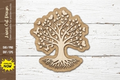 Tree of Life Design laser cut svg File tree of life laser Product Image 1