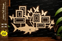 Abstract Butterfly Design laser cut svg File abstract Product Image 1