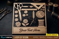 Craft Tools Laser Cut ,Craft Tools Laser Cut Design Sewing Product Image 1
