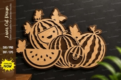 Autumn Pumpkin Decor laser cut svg File autumn pumpkin svg Product Image 1