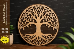 Tree of Life Decor laser cut svg File tree of life svg, tree Product Image 1