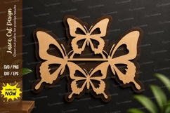 Butterfly Symmetry Art laser cut svg File butterfly symmetry Product Image 1