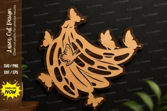 Banana Bunch Decor laser cut svg File banana bunch svg Product Image 1