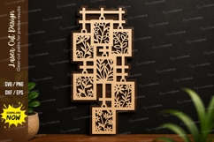 Geometric Cross Design laser cut svg File cross svg Product Image 1