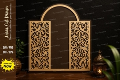 Decorative Arch Door Laser Cut SVG arch door svg, decorative Product Image 1