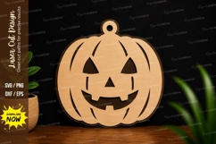 Halloween Pumpkin Face SVG Laser Cut Svg Design pumpkin svg Product Image 1