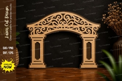 Decorative Archway Frame SVG Laser Cut Svg Design archway Product Image 1