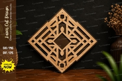 Abstract Geometric Pattern SVG Laser Cut Svg Design abstract Product Image 1