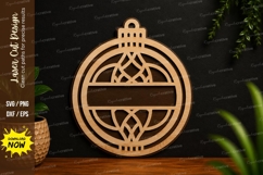 Decorative Round Frame SVG Laser Cut Svg Design decorative Product Image 1
