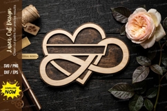Infinity Love Frame laser Cut svg Cutting file infinity love Product Image 1