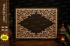 Vintage Border Frame Laser Cut Svg Design vintage border svg Product Image 1