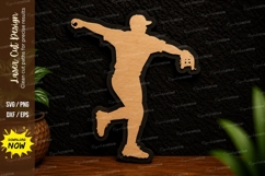 Dancing Figure Laser Cut SVG Design dancing svg, dancer Product Image 1