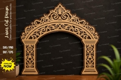 Luxury Arch Frame Laser Cut SVG Design luxury arch svg Product Image 1