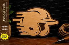 Speed Bird Silhouette Ornament Laser Cut SVG File bird silho Product Image 1