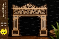 Classic Decorative Arch Laser Cut Svg Design decorative arch Product Image 1